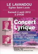 Concert Lyrique - Eglise Du Lavandou