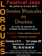 Soir�es Musicales en Drac�nie