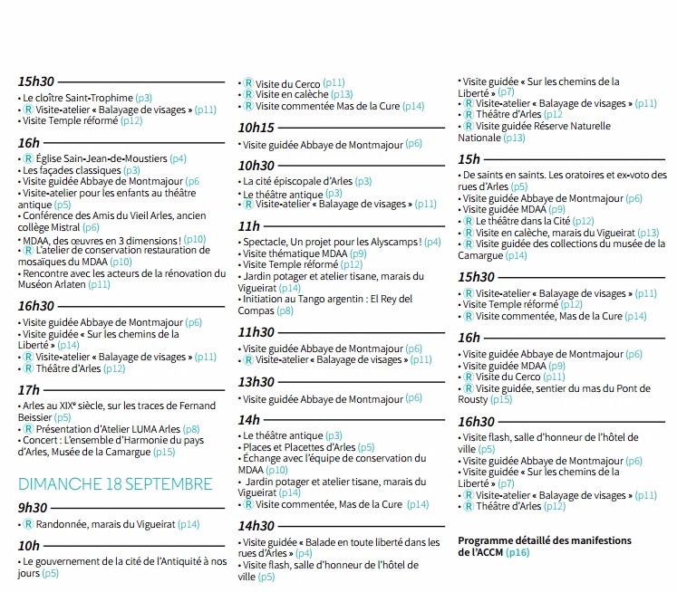 Rencontres d'arles tarif