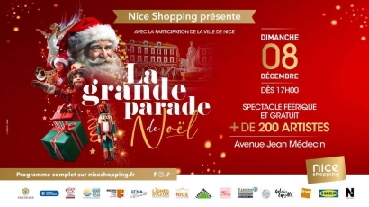 Une grande parade féérique au coeur de Nice ce 8 décembre