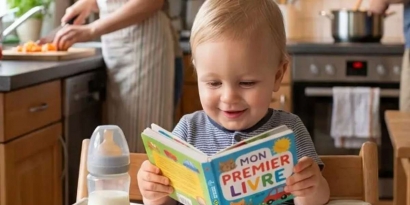 Un livre offert aux tout-petits pour les éveiller à la lecture dans les Bouches du Rhône