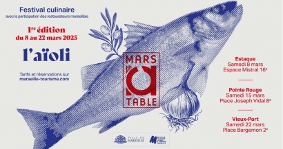 Mars à Table : trois weekends pour fêter la gastronomie marseillaise autour d'un Aïoli et de sardines