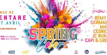 Festival DJ, Big show confettis, holi time... la Spring Colors débarque aux arènes de Barbentane!