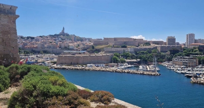 C'est le spot avec probablement la plus belle vue sur Marseille : Le Café du Fort ouvre au Mucem
