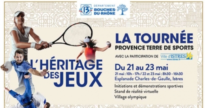La Tournée Provence Terre de sports arrive à Istres du 21 au 23 mai