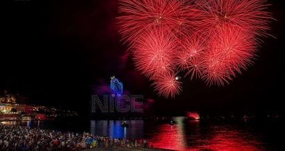 Un spectacle record: 2025 drones dans le ciel de Nice pour célèbrer l'ouverture de l'UNOC