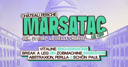 Marsatac x Château Perché : Une Nuit Électro-Cosmique à la Vieille Charité