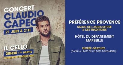 Claudio Capeo en concert gratuit à Marseille pour la Fête de la Musique