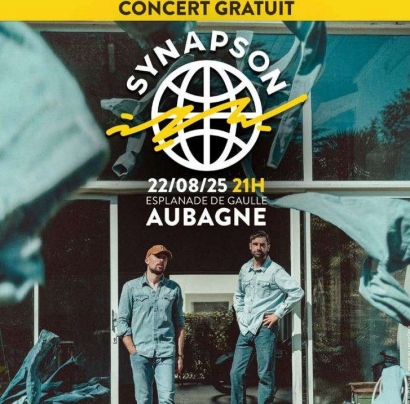 Synapson + DJ Philippe Corti en concert gratuit à Aubagne