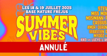 Le Summer Vibes Festival de Fréjus annulé suite à la liquidation de l'organisateur