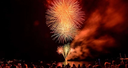 Le feu d'artifice de la Fête de Saint-Clair c'est ce dimanche soir au Lavandou