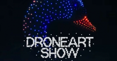DroneArt Show : quand la musique classique s'envole avec 500 drones à Cagnes-sur-mer