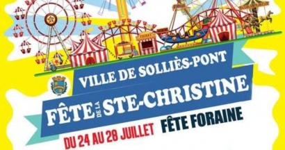 Fête foraine et concerts gratuits : la Fête de la Sainte Christine démarre à Solliès-Pont 