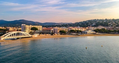La baignade est interdite ce weekend sur cette plage de Sainte Maxime