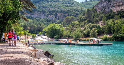 Verdon: La plage de Saint-Julien fermée plusieurs jours jusqu'à la mi septembre