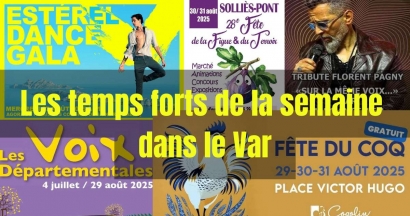 Que faire cette semaine du 25 au 31 août  dans le Var ?