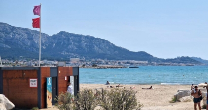  Après les orages, la plupart des plages de Marseille ont pu rouvrir à la baignade ce jeudi après-midi