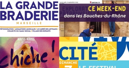 On fait quoi ce week-end du 5 au 7 septembre à Marseille et dans les Bouches-du-Rhône ?