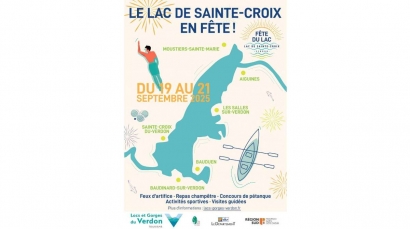 Fête du lac de Sainte-Croix  : découvrez le programme détaillé village par village