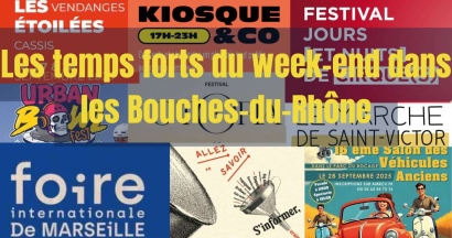 On fait quoi ce week-end du 26 au 28 septembre à Marseille et dans les Bouches-du-Rhône ?