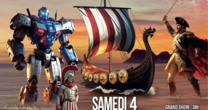 Temps fort du week-end, la Ciotat se transforme en scène géante le 4 octobre avec Navig'Arts