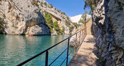 Activités nautiques, pêche, sentier : toute une partie du Verdon interdite à cause d'une pollution