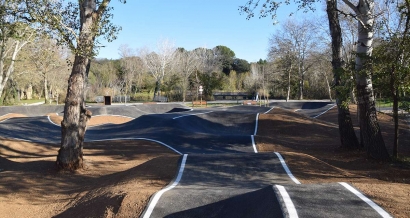 Le nouveau Pumptrack de Grans inauguré ce samedi