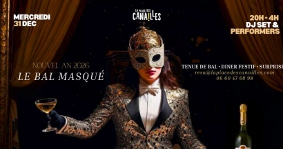 Bal masqué pour le Réveillon Place des Canailles