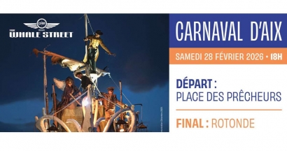 Carnaval d'Aix 2026 : Moby Dick va envahir les rues de la ville ce samedi 28 février