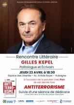 Gilles Kepel à Aubagne pour décrypter les fractures du monde