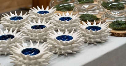 Ce weekend, on va pouvoir s'offrir de la vaisselle des plus grands restaurants de la Côte d'Azur