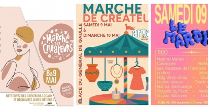 Pour flâner ce week-end, voilà trois marchés des créateurs dans trois lieux différents