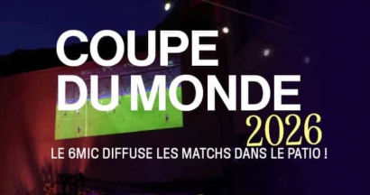 Coupe du Monde 2026 : le 6MIC à Aix retransmet sur écran géant les matchs de l'équipe de France