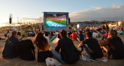 Des écrans géants installés en Provence pour assister au match France-Senegal de la Coupe du Monde