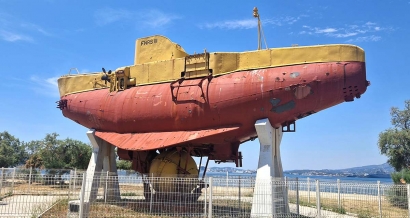 Ce petit sous-marin emblématique de Toulon va être rénové et s'exposer désormais en centre ville