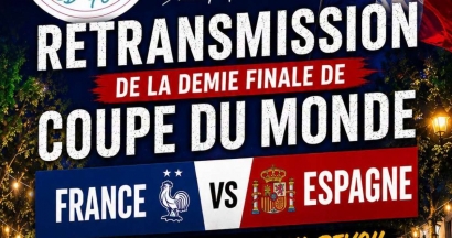 Où voir la demi-finale de la Coupe du Monde sur écran géant ce mardi 14 juillet dans les Bouches du Rhône ?