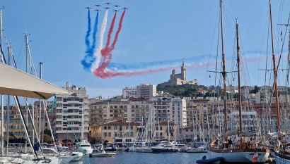 Cette année la Patrouille de France va participer au défilé du 14 juillet à Marseille
