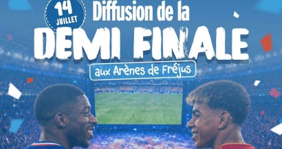 Ecrans géants et fan zones : Voici où voir la demi-finale de la Coupe du Monde ce 14 juillet dans le Var