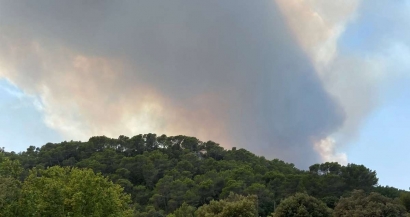 Un important incendie de forêt entre Pontevès et Cotignac