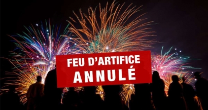 Le feu d'artifice du  Lavandou annulé ce dimanche soir