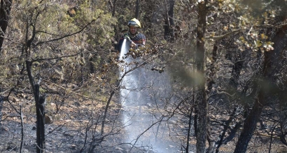 Une origine 'humaine et volontaire' pour l'incendie secondaire au sud du Gros Bessillon