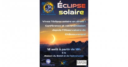 Eclipse solaire à Saint-Véran