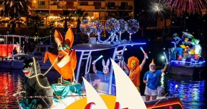 Ce soir à Sausset-les-Pins : fête foraine, bateaux illuminés, bal, feu d'artifice et fête vénitienne dès 21h