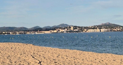 La baignade est interdite ce weekend sur cette grande plage de Fréjus