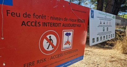 Risques incendies très sévère et extrême ce mardi en Provence:  45 massifs fermés, des plages et calanques interdites d'accès