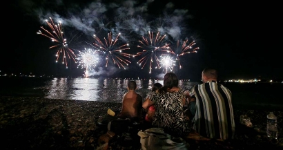 Festival pyrotechnique de Cannes : l'ultime feu d'artifice de la saison doit être finalement tiré ce mercredi soir
