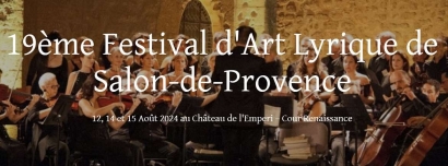 Festival d'Art Lyrique de Salon de Provence - Frequence-Sud.fr