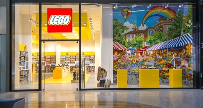 En images: Le premier Lego Store de la région est à Nice