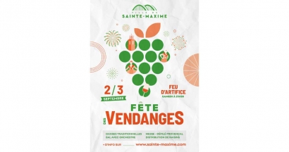 Danses, bal et feu d'artifice, ce week-end pour la Fête des Vendanges à Sainte Maxime