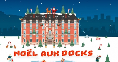 La magie de Noël suspend son vol aux Docks Village 